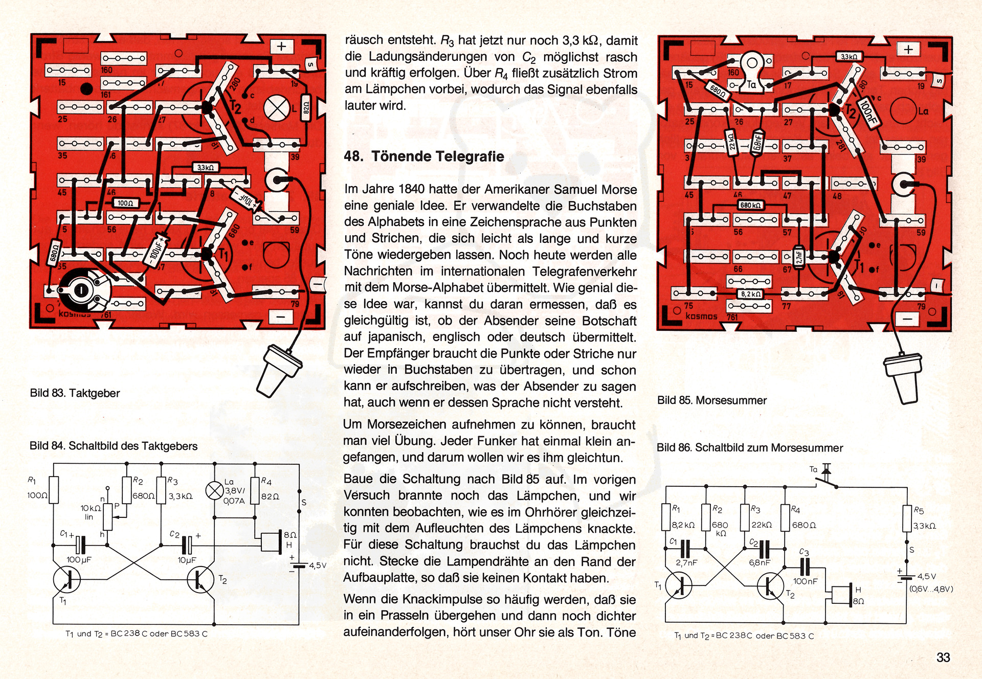 Kosmos Elektronik Junior Handbuch - Seite 33